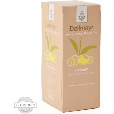 Dallmayr čaj zelený s citronem 25 x 1,75 g