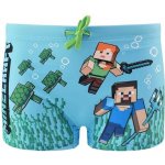 Fashion Uk Plavky Minecraft boxerky tyrkysové – Zboží Mobilmania