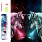 Norimpex Diamantové malování Vlčí pohled 30 x 40 cm – Hledejceny.cz