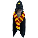 CurePink Osuška ručník s kapucí Harry Potter Bradavice 70 x 140 cm – Zboží Dáma