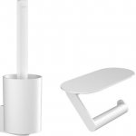 Hansgrohe WallStoris 27969700 doplňky pro wc bílá – Zboží Dáma