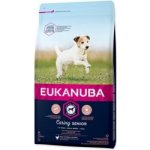 Eukanuba Caring Senior Small Breed bohatá na čerstvé kuřecí 15 kg – Sleviste.cz