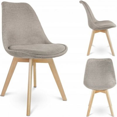 Pro-Tech shop Alta sedadlo látka nohy dřevěné barva béžová – Zboží Mobilmania