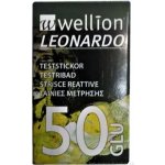 Wellion LEONARDO GLU Proužky testovací 1 balení 50 ks – Zboží Dáma
