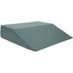 Decutex Polohovací dvouvrstvový klinový polštář se šedým potahem 43x45x10 – Sleviste.cz