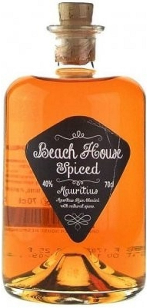 Beach House Spiced blanc flavored Mauritian rum 40% 0,70 l (Holá láhev)