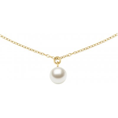 Daniel Wellington Pozlacený náhrdelník s perlou Swarovski DW00401958 – Hledejceny.cz