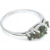 Prsteny Jan Kos jewellery Stříbrný prsten s vltavínem 32106353