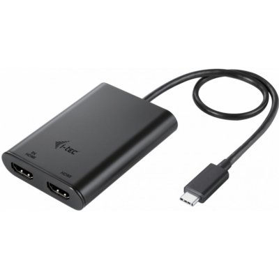 i-Tec USB-C Dual 4K/60Hz (single 8K/30Hz) HDMI Video Adapter C31DUAL4K60HDMI – Zbozi.Blesk.cz