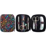 Dup dámská manikúra LILIANA 230401-472 černá s barevným tiskem – Zbozi.Blesk.cz