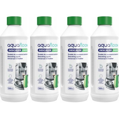 AquaFloow Descaler Green 4x 500ml – Hledejceny.cz