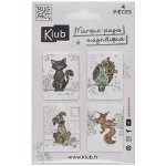Záložka magnetická 4 ks MPM21U01 BUG ART – Hledejceny.cz