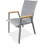 Autronic Zahradní křeslo AZC-S1050 Grey – Zboží Dáma