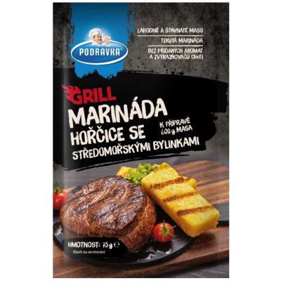 Podravka Grilovací marináda hořčice s bylinkami 75 g – Zboží Dáma