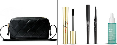 Pupa řasenka Mascara Vamp! Forever. 9 ml + tužka na oči Vamp! Eye Pencil + sérum Hyalu 30 ml + Crossbody bag dárková sada