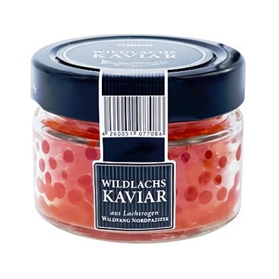 Gorbuscha kaviár z divokého lososa 100 g – Zboží Dáma