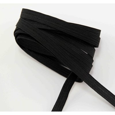 Prádlová pruženka - středně pevná - černá - šířka 0,8 cm – Zboží Dáma Prádlová pruženka - středně pevná - černá - šířka 0,8 cm – Zboží Dáma