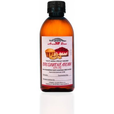 Aromka Brno Brusinkové aroma 40% 260 ml – Zboží Dáma