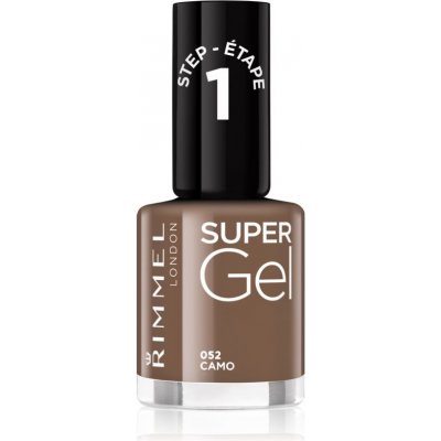 Rimmel London Gelový lak na nehty Super Gel 052 Camo 12 ml