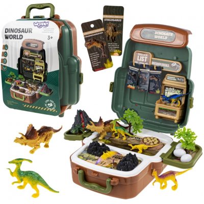 Woopie kufřík Dinosaur World – vzdělávací sada malého paleontologa – Zboží Dáma