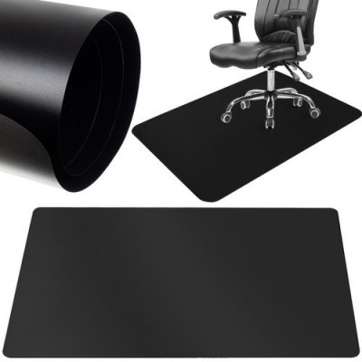 Bestent Ochranná podložka pod židli 140 x 100 cm 0,5 mm černá – Zboží Dáma