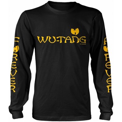 Wu Tang Clan dlouhý rukáv tričko Logo BP Black