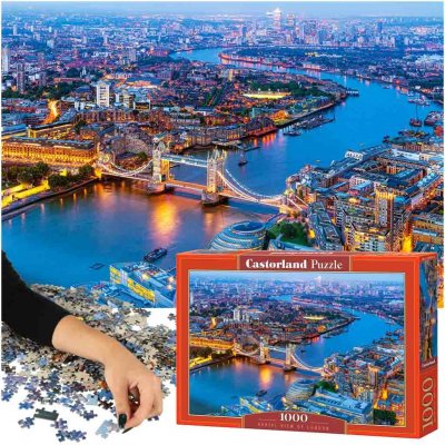 Castorland Letecký pohled na Londýn 1000 dílků – Zboží Mobilmania