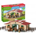 Schleich 42195 Stáj velká s koňmi a vybavením – Sleviste.cz