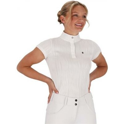 QHP Dámské závodní triko Kynlee SS 26 bílé – Hledejceny.cz