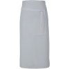 Zástěra Link Kitchen Wear Gastro zástěra X985 Pale Grey -Silver Pantone 428 90 x 80 cm