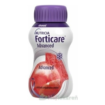 FORTICARE ADVANCED S PŘÍCHUTÍ CHLADIVÉHO OVOCE POR SOL 24X125ML – Hledejceny.cz