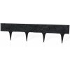 Venkovní dlažba Gardenplast Zahradní palisáda Stone Palisade 9,5 cm / 0,8 m černá 1 ks