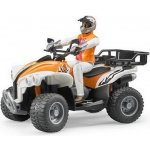 Bruder 63000 muž řidič a čtyřkolka QUAD – Zboží Mobilmania