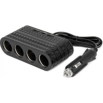 Prodlužovací zásuvka 2x USB-A 1x USB-C 12/24V 120W 80cm AMiO-04367 | Zboží Auto