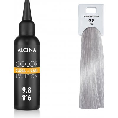 Alcina tónovací emulze 9.8 jasná blond stříbrná