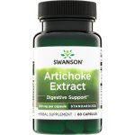 Swanson Artichoke Extrakt z Artyčoku 250 mg 60 kapslí – Hledejceny.cz