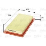 Vzduchový filtr VALEO 585061 – Hledejceny.cz