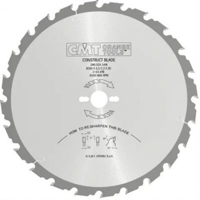 CMT Pilový kotouč D:450x3,8mm d:30mm Z:32 C28603218M – Sleviste.cz