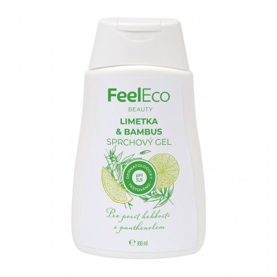 FeelEco sprchový gel Limetka a Bambus 300 ml – Zboží Dáma