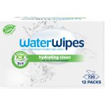 WaterWipes Hydrating Clean osvěžující vlhčené ubrousky 12 x 60 ks – Hledejceny.cz