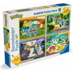 Ravensburger 056514 Pokémon 4x100 dílků – Zboží Dáma