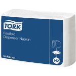 Tork Ubrousky 25x30 300x36 karton 10800 ks 1-vrstvé bílé zásobníkové N2 – Zboží Mobilmania