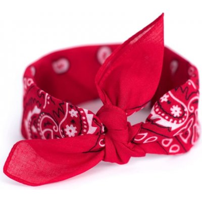 Art of Polo šátek do vlasů pin-up bandana červený – Zbozi.Blesk.cz