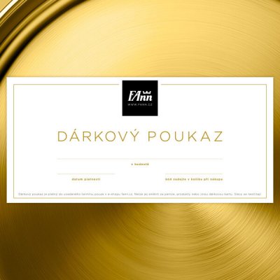 FAnn parfumerie On-line dárkový poukaz v libovolné hodnotě (minimálně 500 Kč) – Hledejceny.cz