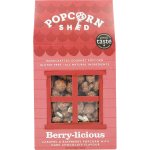 Agi karamelový popcorn s malinovou příchutí čokolády 80 g – Zboží Dáma