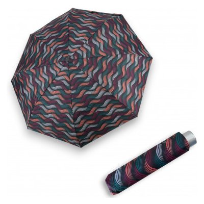 Doppler Mini Light Gravity grey lilac dámský skládací deštník vícebarevný – Zboží Mobilmania
