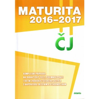 Maturita 2016-2017 český jazyk