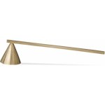 Zhášedlo svíček 16 cm, mosaz, ferm LIVING - Ferm Living Mosazné zhášedlo na svíčky Brass, zlatá barva, kov – Sleviste.cz