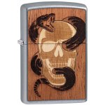 Zippo Benzínový WOODCHUCK SKULL&SNAKE – Hledejceny.cz