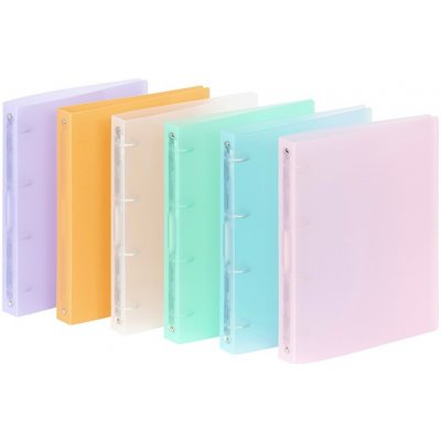 Viquel Pořadač Propysoft A4 4kr 3,5 cm transp. pastel – Hledejceny.cz